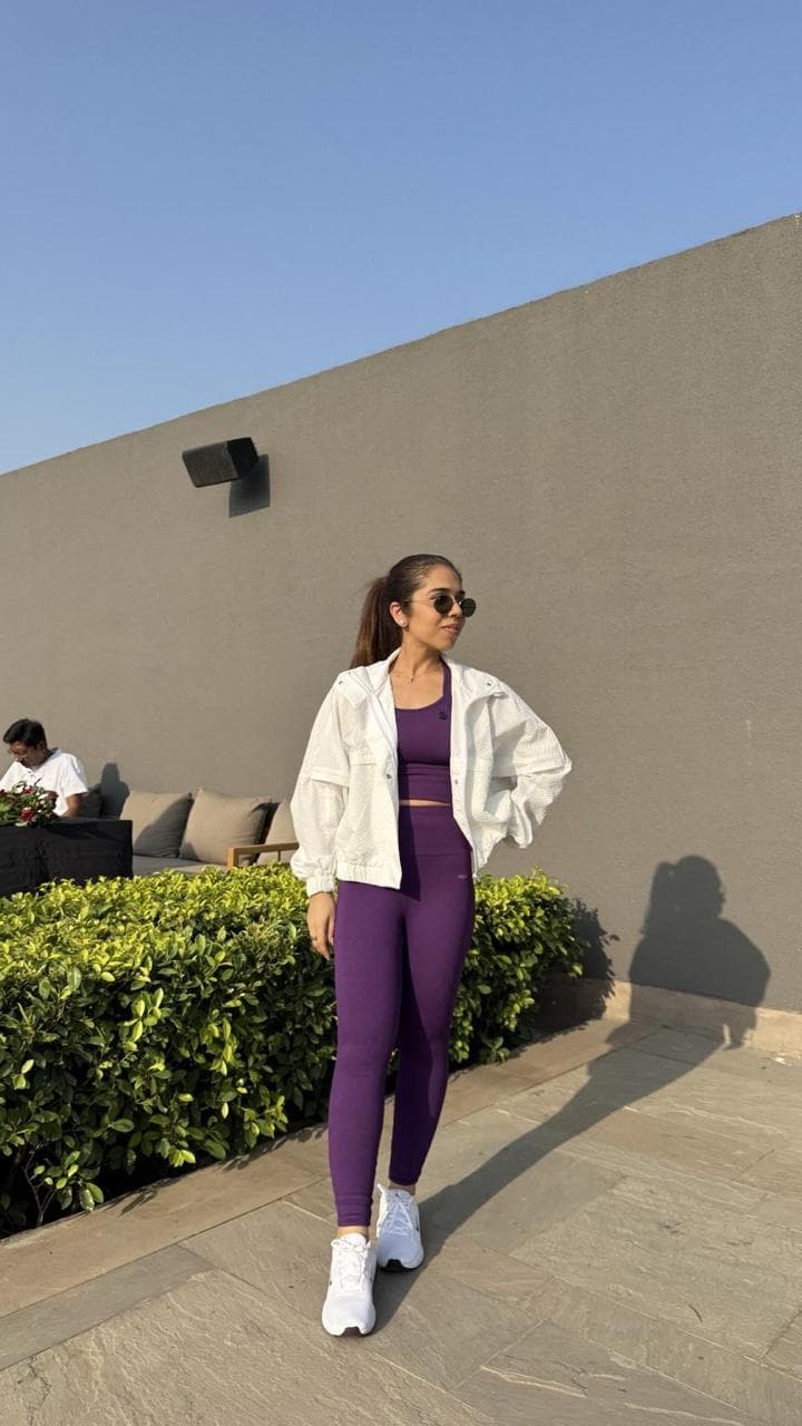Aarushi after sustainable nutrition and training