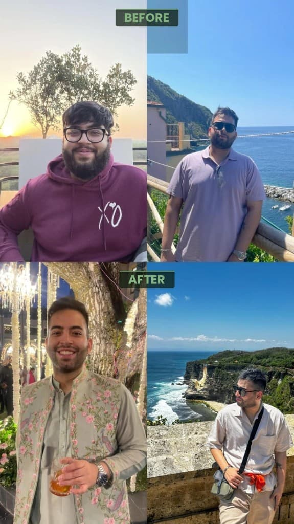 Client transformation — before and after