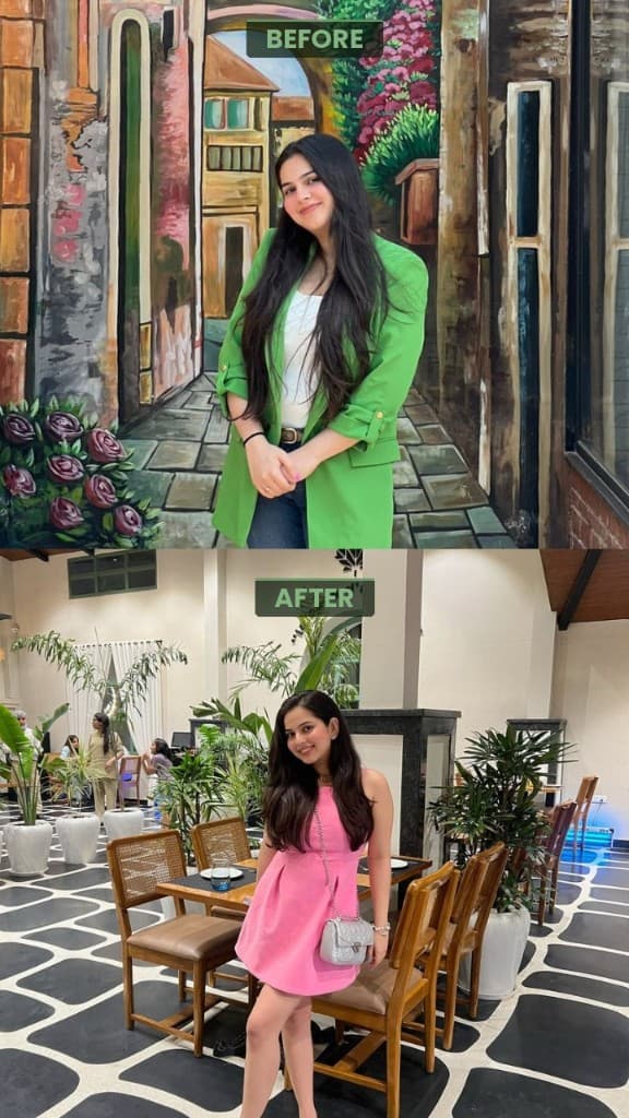 Client transformation — before and after